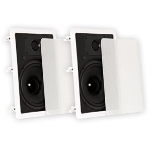 Theater Solutions TS80W em parede 20,32 cm som surround Home Theater par, branco (Equipamentos)