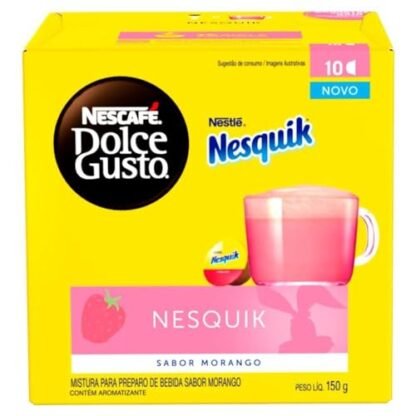 Dolce Gusto Nesquik Morango 10Caps, 150g