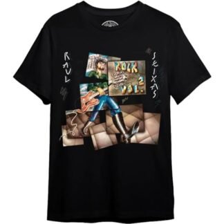 Camiseta Raul Seixas Rock Vol.2 (BR, Alfa, G, Regular, Preto) (Camisetas)