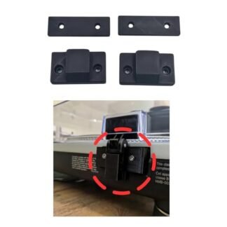 EMALPE Pacote com 2 Dobradiças de Substituição Technics para Toca-Discos SL-1200/1210 (Pretas) (Equipamentos)