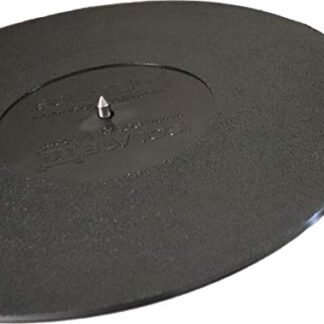 Tapete para toca-discos Isolate IT Sorbothane Hi-Fi de grau audiófilo - 11,25" (28,6 cm) (6 mm, preto) (Equipamentos)
