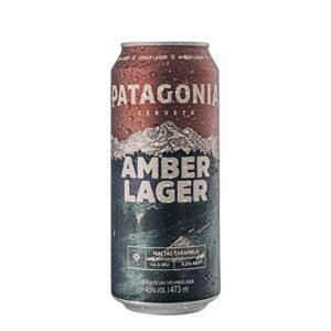 Patagonia Cerveja Patagonia Amber Lager Lata Patagonia 473Ml