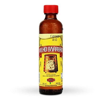 CACHAÇA VELHO BARREIRO MINIATURA Velho Barreiro Sabor 50ML