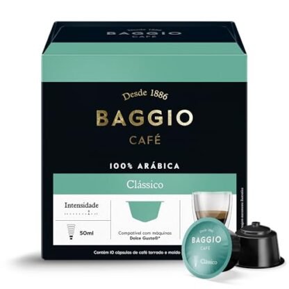 Baggio Café Cápsulas De Café Clássico Compatível Com Dolce Gusto Contém 10 Cápsulas