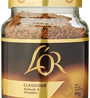 Café L'or Solúvel Classique Pote de Vidro 90 gramas