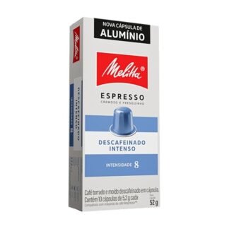 Melitta Capsula Descafeinado Intenso - Intensidade 8 - Compativel Nespresso