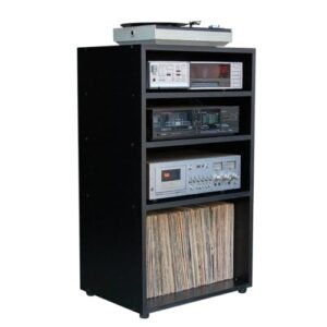 Rack Para 4 Aparelhos e Discos HI FI (Equipamentos)