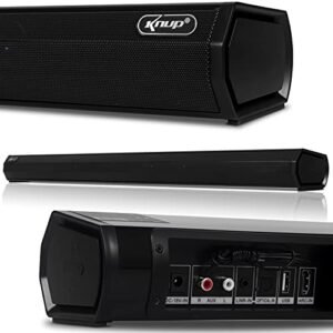 Home Theater Soundbar Barra de som Bluetooth Cinema Caixa de Som Potente Estéreo com 60w Rms Hdmi Arc Entrada Óptica Radio Fm (Equipamentos)
