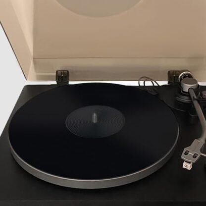 Axiom - Tapete de acrílico para toca-discos de vinil LP - 2,7 mm de espessura para melhor suporte de som no toca-discos - oferece graves antiestáticos e mais apertados (preto) (Equipamentos)