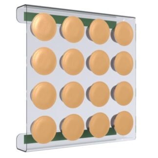 Suporte Porta Organizador De Parede Compatível com Até 16 Cápsulas de Café Dolce Gusto