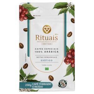 3 Corações Café Torrado e Moído Rituais 85+, Aroma Exótico, 250g