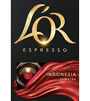 L'OR Café L'Or Cápsula Indonésia - 10 Unidades - 52 Gramas