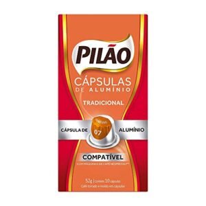 Café Pilão Cápsula Tradicinal - 10 unidades - 52 gramas