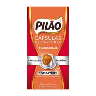 Café Pilão Cápsula Tradicinal - 10 unidades - 52 gramas