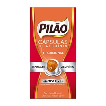 Café Pilão Cápsula Tradicinal - 10 unidades - 52 gramas