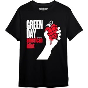Camiseta Green Day American Idiot Consulado OF0219 Cor:Preto;Tamanho:P (Camisetas)
