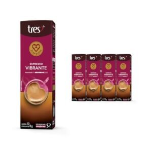 ​Pack 3 Corações Cápsula ​d​e Café Espresso Vibrante TRES - ​40 un