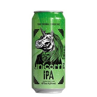 CERVEJA UNICORN IPA CAIXA C/ 6 LATAS 473 ML