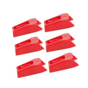 Holiwevi Agulhas de toca-discos de substituição universal para toca-discos de vinil LP fonógrafo (6 peças) (Equipamentos)