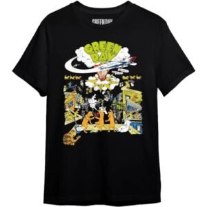 Camiseta Green Day Dookie (BR, Alfa, GG, Regular, Preto) (Camisetas)