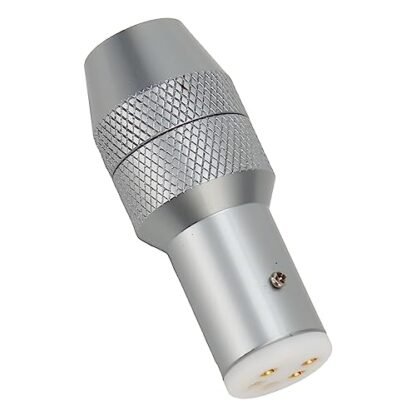 Plugue Fêmea de Plataforma Giratória DIN de 5 Pinos, Conector de Sinal de Braço Seguro Estável Em Latão Banhado a Ouro para LP, Toca-Discos, Discos de Vinil, etc. (Equipamentos)