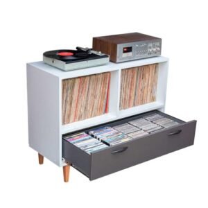 Estante Rack Para Discos De Vinil e Aparelhos AM-32 (Equipamentos)