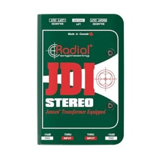 Radial JDI Stereo Premium Passive DI - DI Box (Equipamentos)