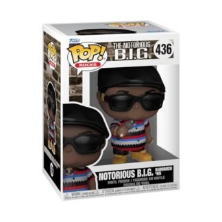 Funko Pop Rocks: Notorious Big B.I.G. Summer '95 - Biggie - Collectable Vinyl Figure - Gift Idea - Official Merchandise - Toys for Kids & Adults - Music Fans - Model Figure for Collectors
