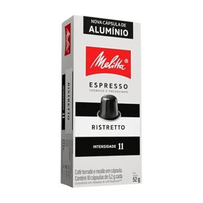 Melitta Capsula Ristretto - Intensidade 11 - Compativel Nespresso