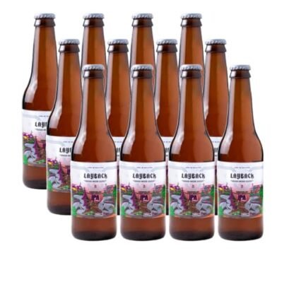 12un Cerveja Layback Ipa Krug 355ml