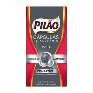 Café Pilão Cápsula Forte - 10 unidades - 52 gramas