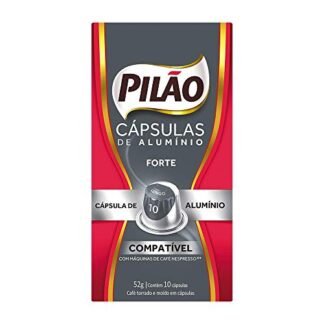 Café Pilão Cápsula Forte - 10 unidades - 52 gramas