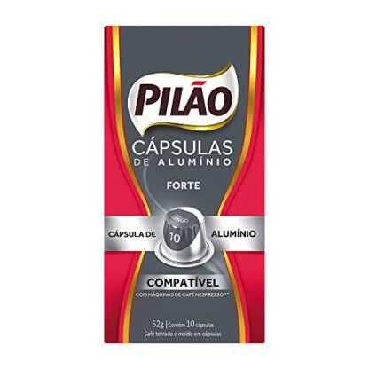 Café Pilão Cápsula Forte - 10 unidades - 52 gramas