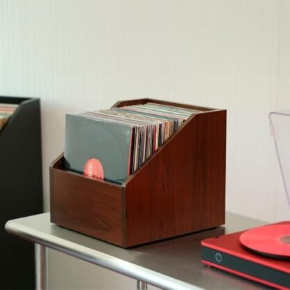 Nicho Para Discos LPs Vinil (Tabaco) (Equipamentos)