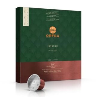 ORFEU Cápsulas De Café Orfeu Intenso Compatível Com Nespresso Contém 20 Unidades