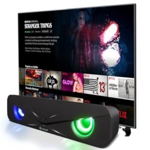 Caixa De Som Potente Smart Tv Usb P2 Pc Notebook caixas gamer alto falante mini caixinha Soundbar portátil falantes alto-falantes para computador (Equipamentos)