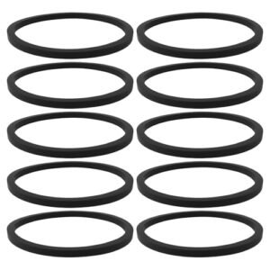 eMagTech 10 peças de correia para CD Player 25 x 28 x 1,5 mm compatível com Cambridge Audio Azur 351C 650C 651C 740C 840C 851C (Equipamentos)