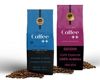 Kit Café em Grãos Coffee Mais Variedades (CHAPADA + GEISHA)