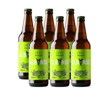 06un Cerveja Especial Albanos Session Ipa Premiada 355ml
