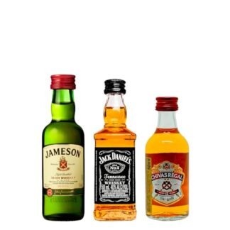 Kit Miniaturas Whiskies do Mundo