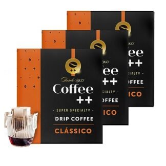 Coffee Mais │Café Super Especial em Drip │ Clássico │100% Arábica │Torra Média │Pack 3 caixas de 10 unidades