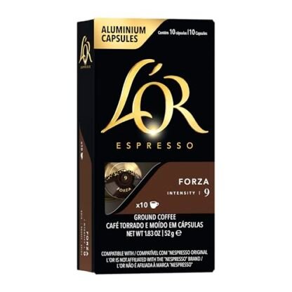 L'OR Café L'Or Cápsula Forza - 10 Unidades - 52 Gramas