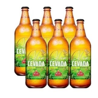 Pack 06un Cerveja Artesanal Bruder Alma Cevada Session Ipa Low Carb
