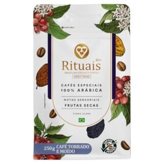 3 Corações Café Torrado e Moído Rituais 85+, Aroma Frutas Secas, 250g