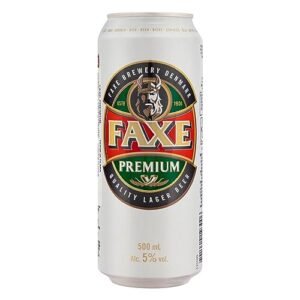 Cerveja Faxe, Premium, Lata, 500ml 1un