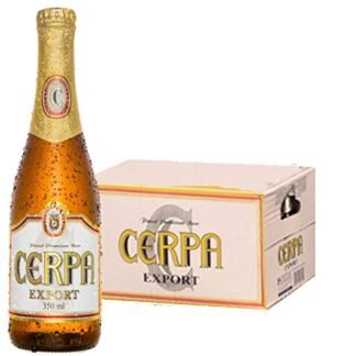 24x Cerveja CERPA Export Long Neck 350ml