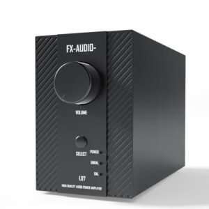 KGUSS Fx-Audio- L07 Amplificador De Áudio Estéreo 200W X2 Ma5332Ms 2 Canais Classe D Potência Btl 400W Hi-Fi Totalmente Balanceado Para Caixas Som Passivas Estante, Desktop E Home Theater (Equipamentos)