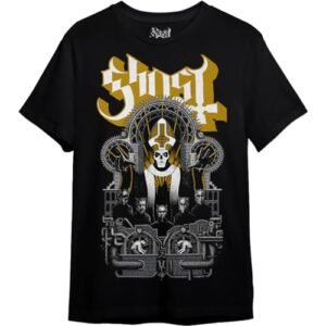 Camiseta Ghost Machine Preto Consulado OF0108 Tamanho:G;Cor:Preto (Camisetas)