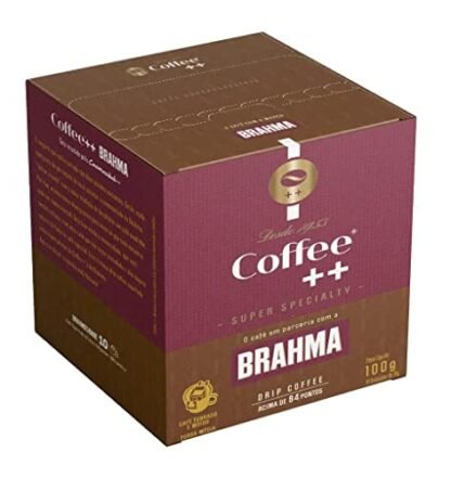 Coffee Mais │Café Super Especial em Drip │BRAHMA│ 100% Arábica │Torra Média │Caixa com 10 Unidades