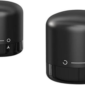 Kit com 2 Rolhas Para Garrafa de Vinho Tampa Reutilizável FastJoy